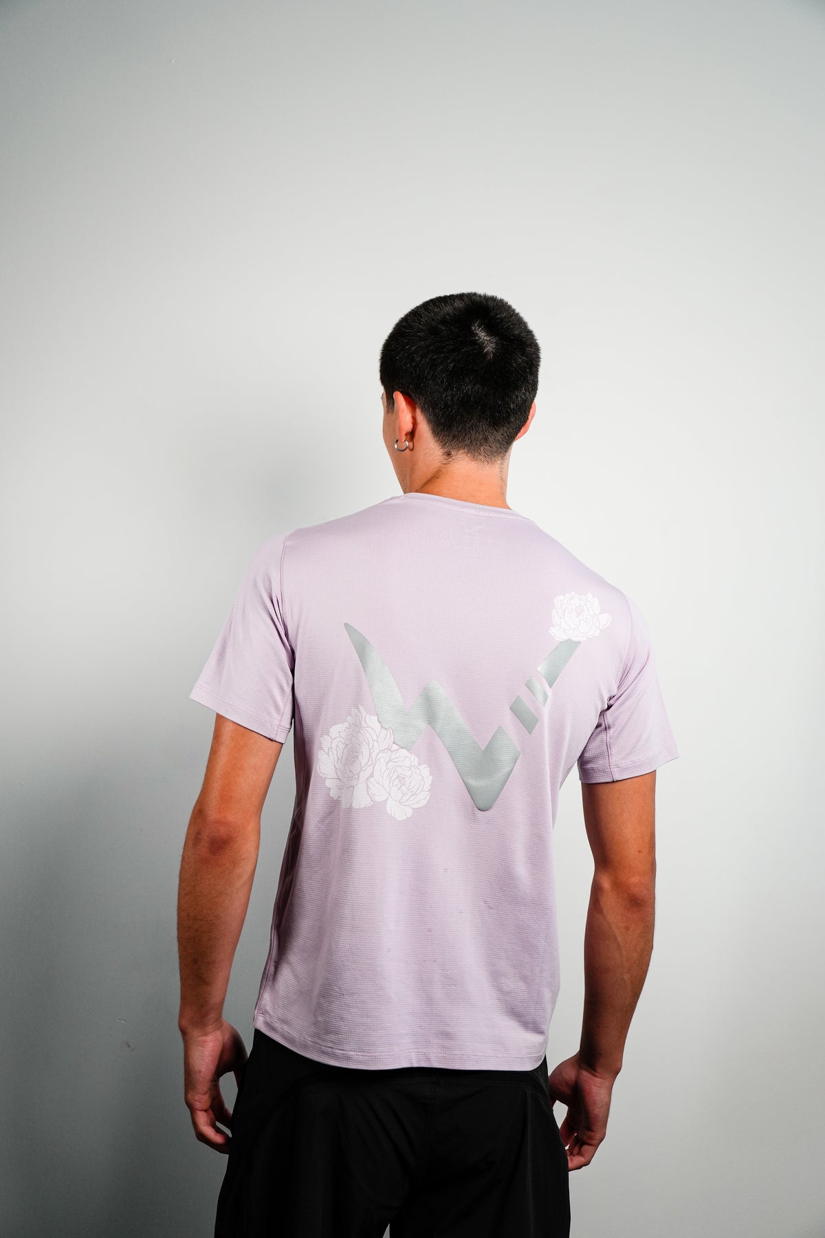 Peony Performance Tee - Lavender Pink