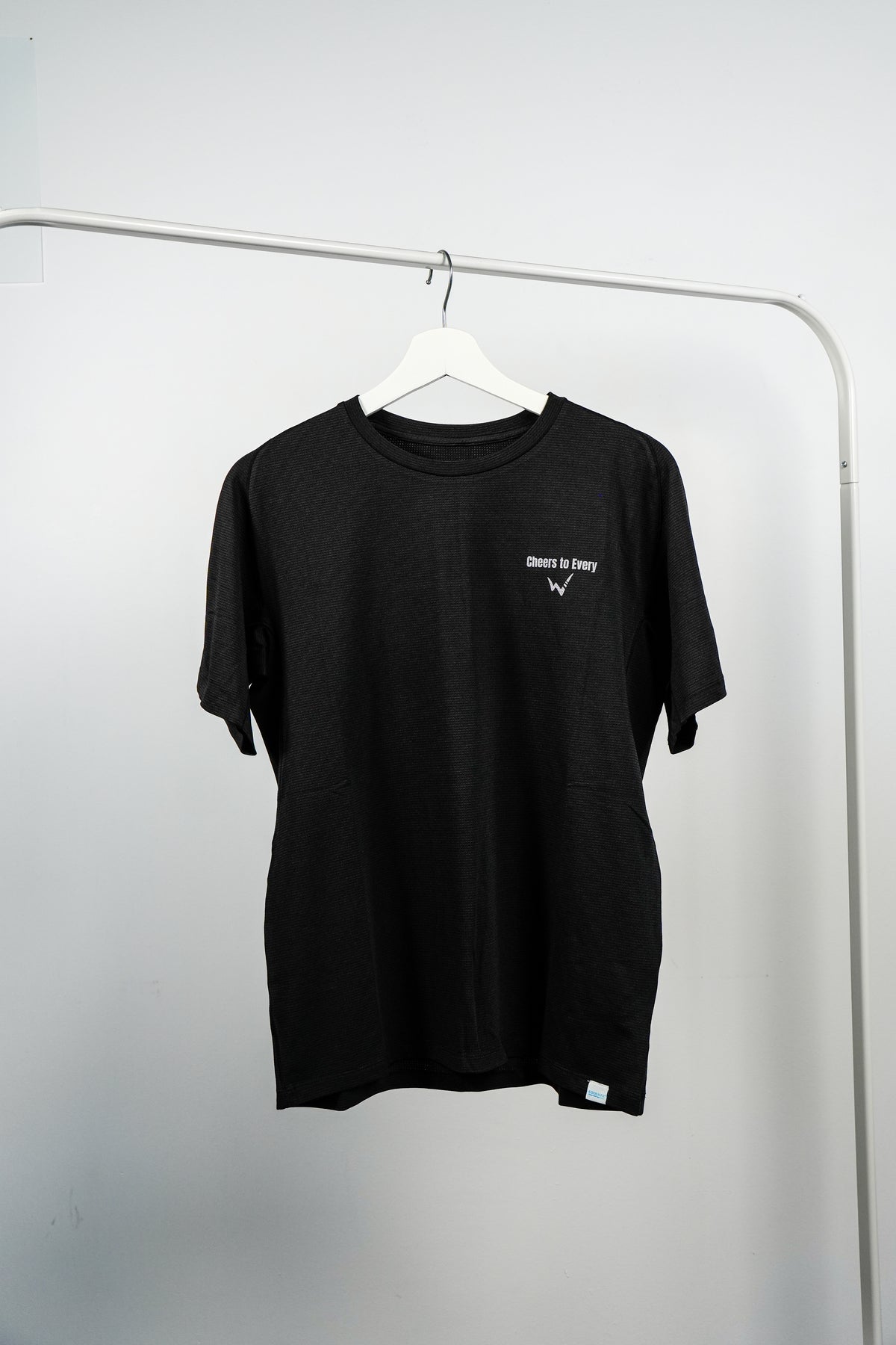 Peony Performance Tee - Black