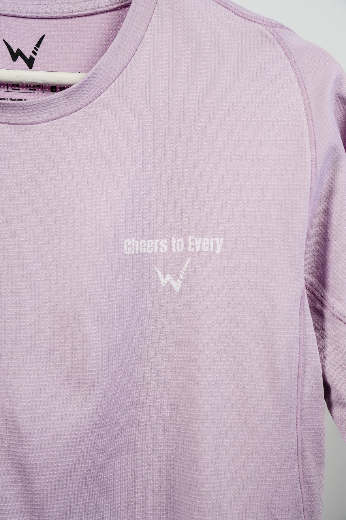 Peony Performance Tee - Lavender Pink