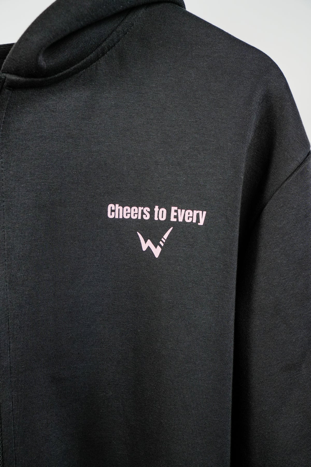 Peony Zip Up Hoodies