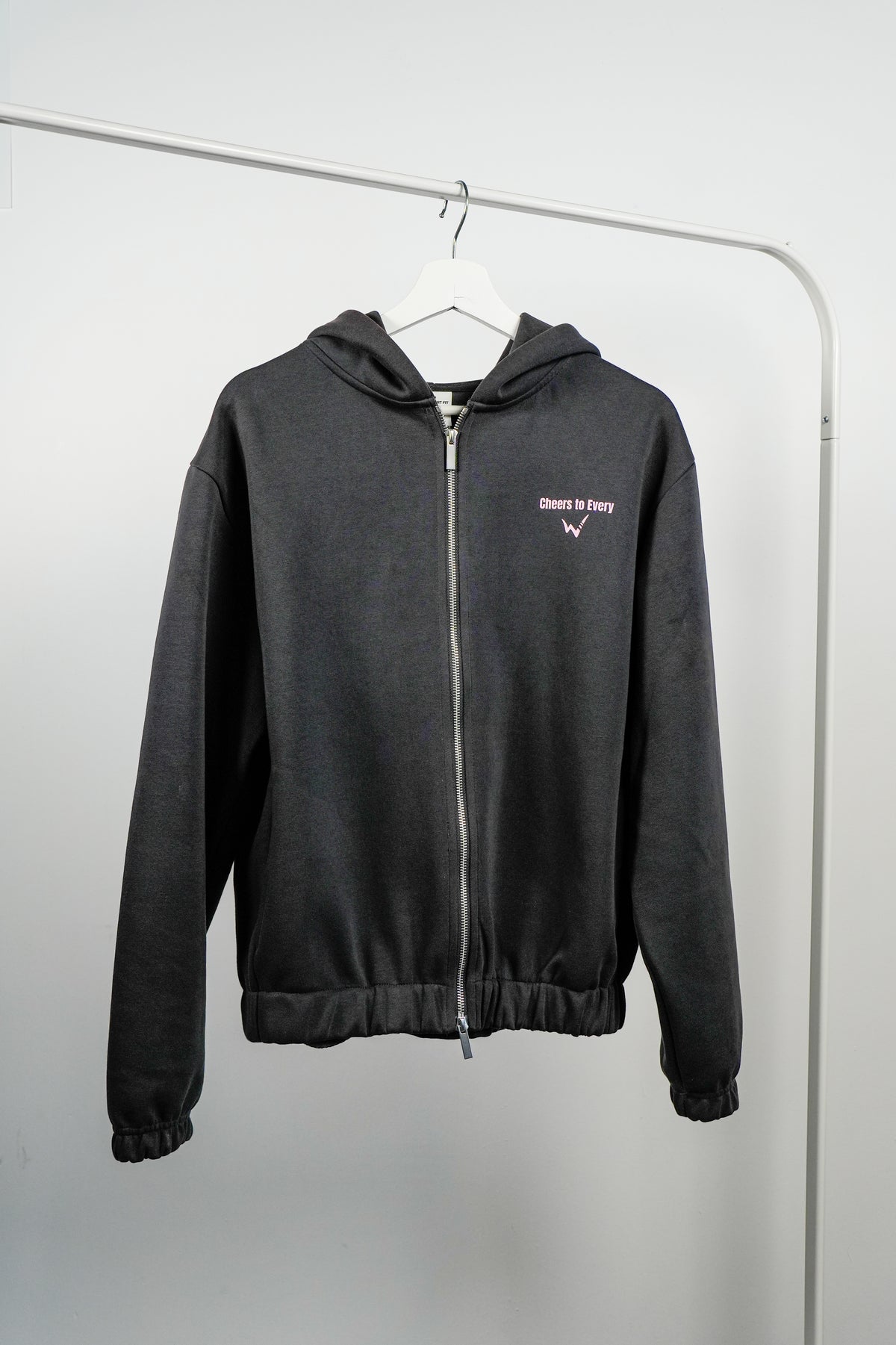 Peony Zip Up Hoodies