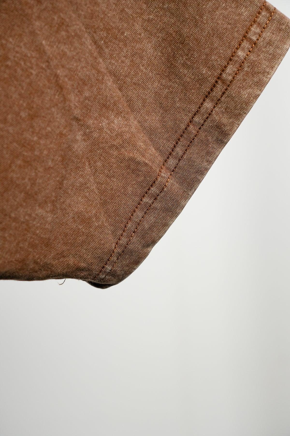 Wax Washed W Sportswear Tee - Khaki